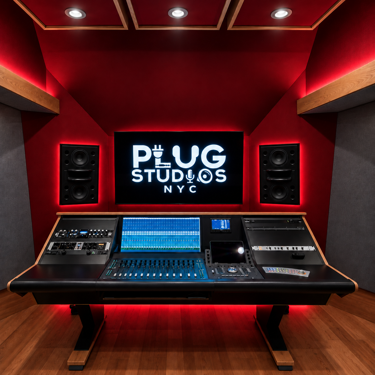 Mixing at Plug Studios NYC